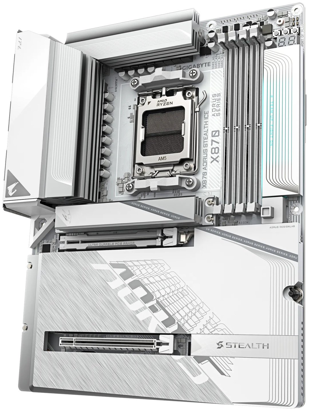 Материнская плата GIGABYTE X870 A STEALTH ICE купить,NaN