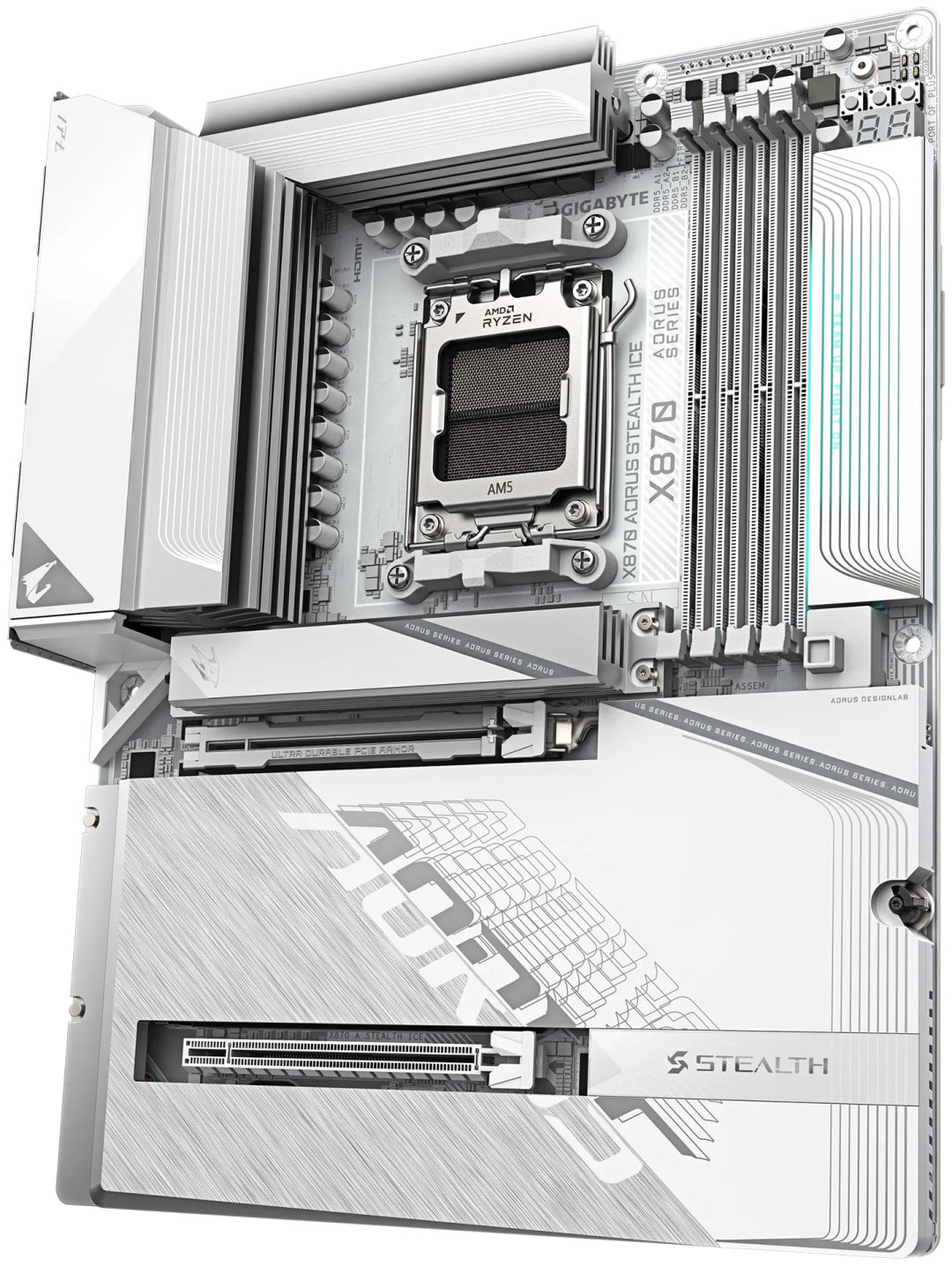 Материнская плата GIGABYTE X870 A STEALTH ICE купить,NaN