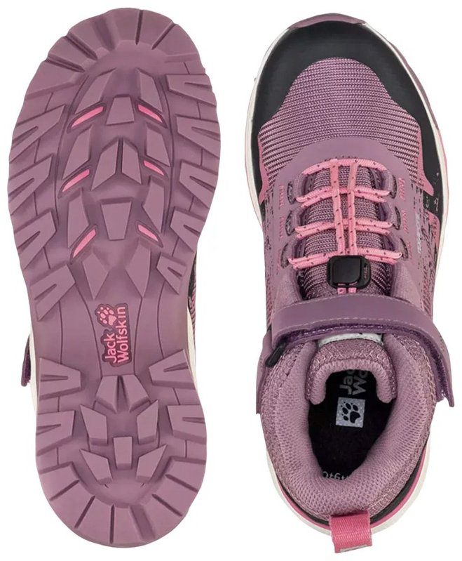 Ботинки Jack Wolfskin фиолетовый купить,NaN