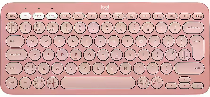 Клавиатура Logitech Pebble Keys 2 K380s (920-011853) розовый купить,NaN
