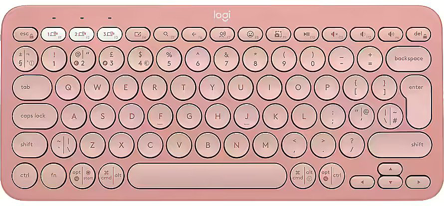 Клавиатура Logitech Pebble Keys 2 K380s (920-011853) розовый купить,NaN