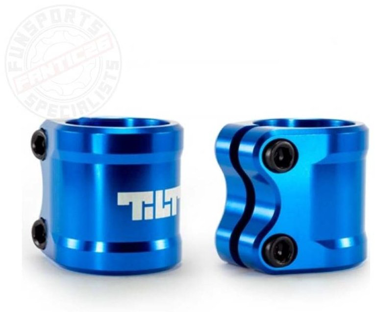 двойной зажим Tilt Arc Double 03-06-600 синий
