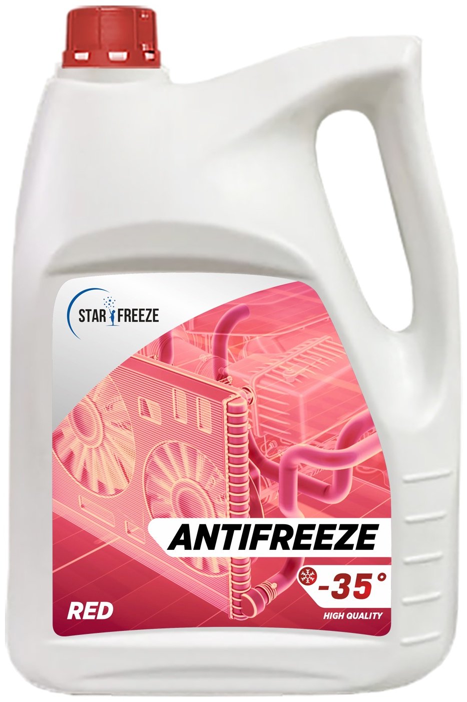 Антифриз StarFreeze Red красный (розовый) G-11 9 л купить,NaN