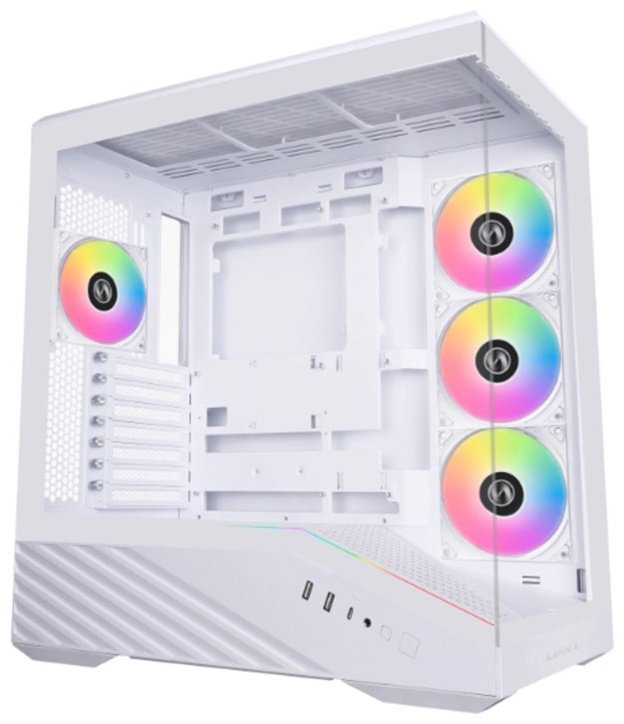 Корпус LIAN LI Vector V100R G99.V100RW.01 белый купить,NaN