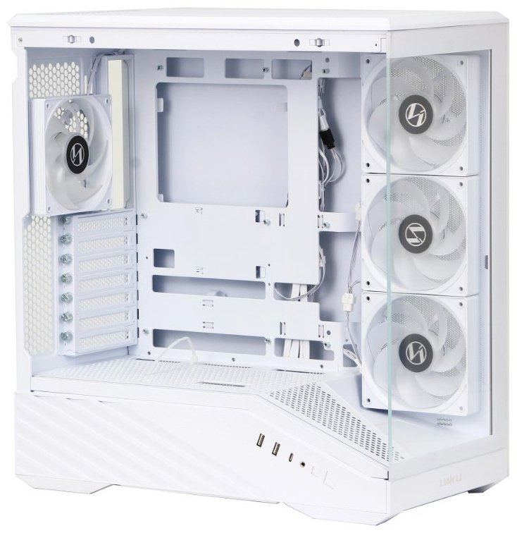 Корпус LIAN LI Vector V100R G99.V100RW.01 белый купить,NaN