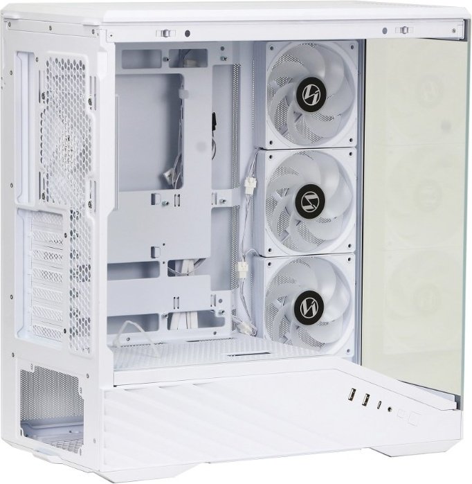 Корпус LIAN LI Vector V100R G99.V100RW.01 белый купить,NaN