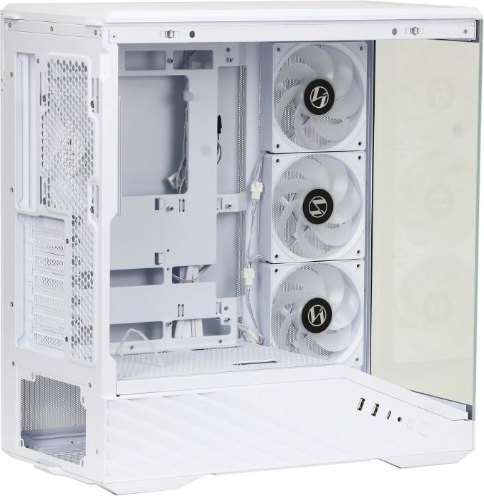 Корпус LIAN LI Vector V100R G99.V100RW.01 белый купить,NaN