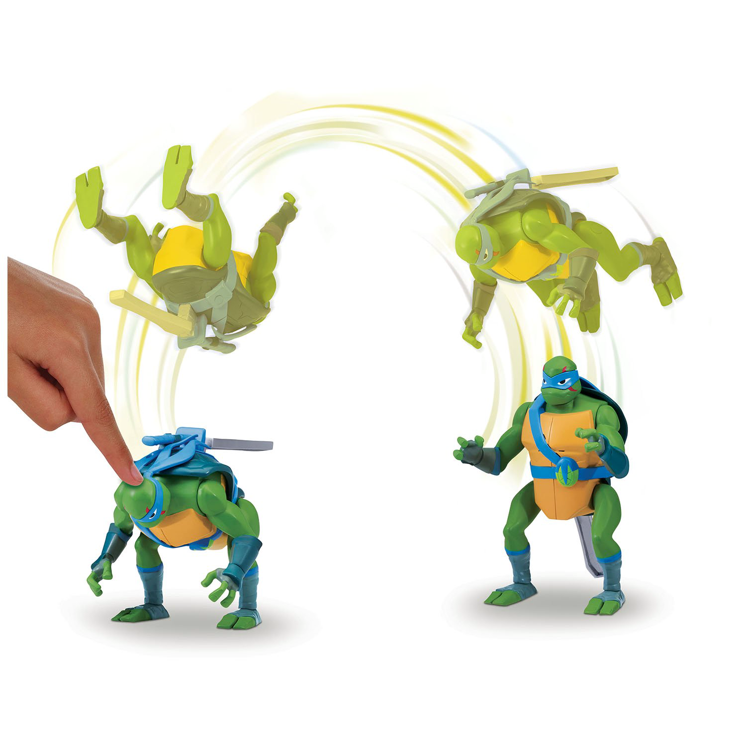 Фигурка TMNT Черепашки-ниндзя Леонардо ниндзя-атака 81401 15см  купить,NaN