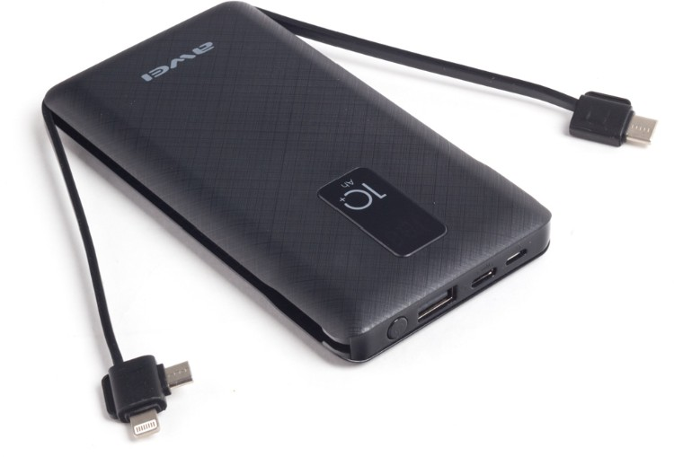 Power Bank Awei P8K 10000mAh черный купить,NaN