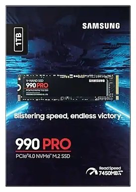 SSD Samsung 990 PRO MZ-V9P1T0BW 1000 Гб купить,NaN