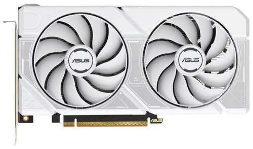 Видеокарта ASUS Dual RTX 5060 8GB GDDR7 White OC Edition, DUAL-RTX5060-O8G-WHITE 8 Гб