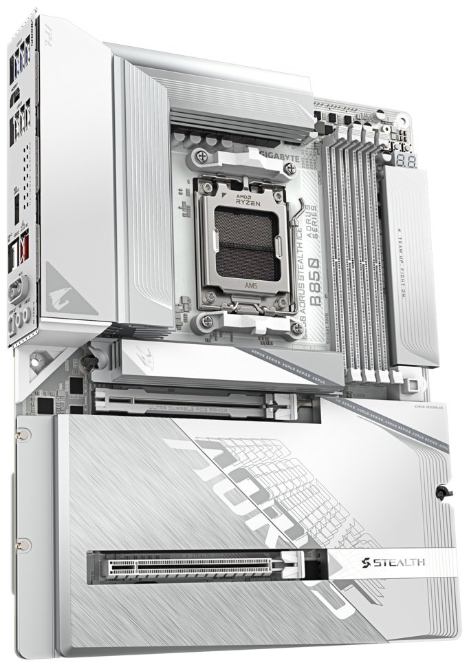 Материнская плата GIGABYTE B850 AORUS STEALTH ICE купить,NaN