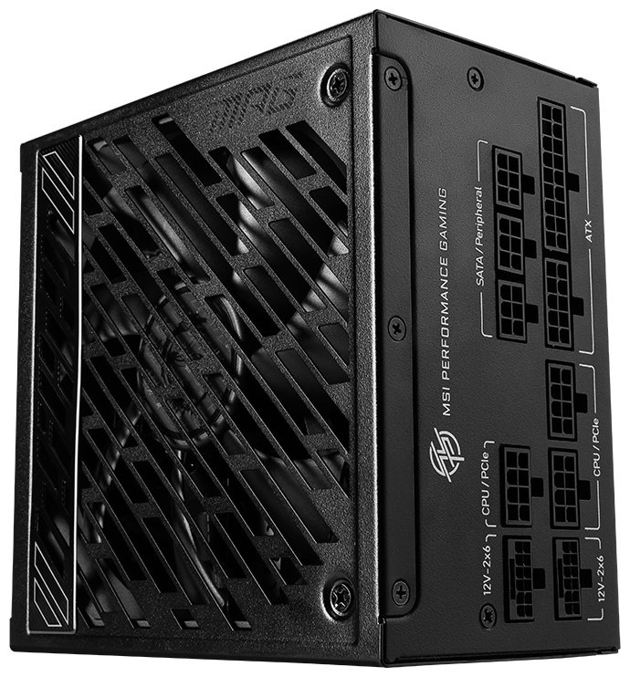 Блок питания MSI MPG A1000GS PCIE5 II 1000 Вт купить,NaN