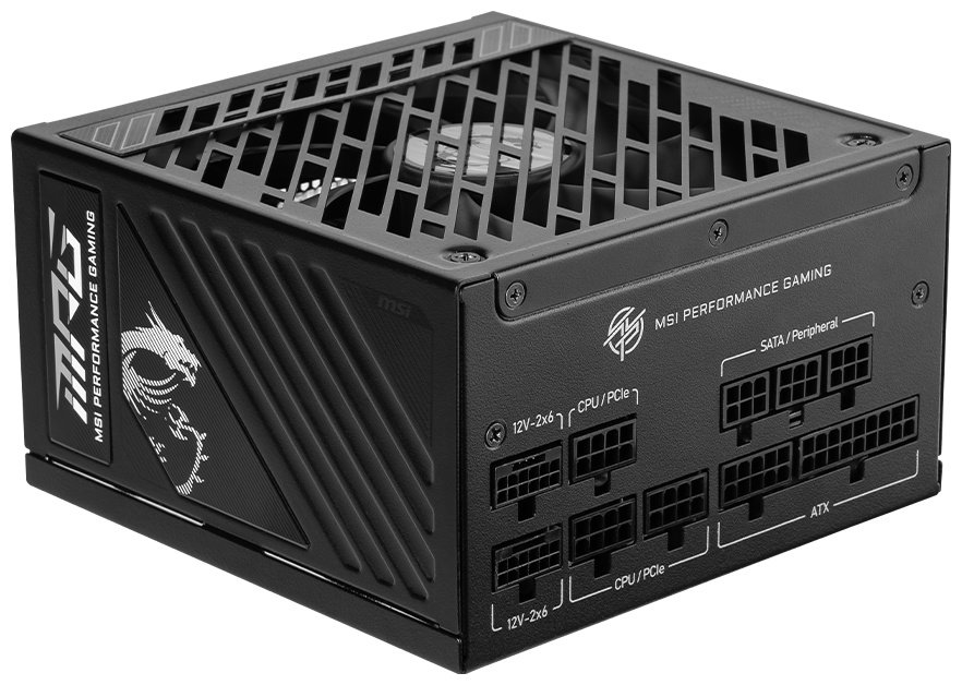 Блок питания MSI MPG A1000GS PCIE5 II 1000 Вт купить,NaN