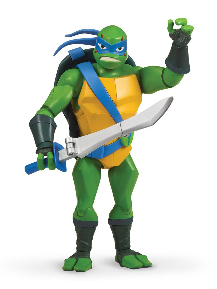 Фигурка TMNT Черепашки-ниндзя Лео с панцирем для оружия 27см 81455 купить,NaN