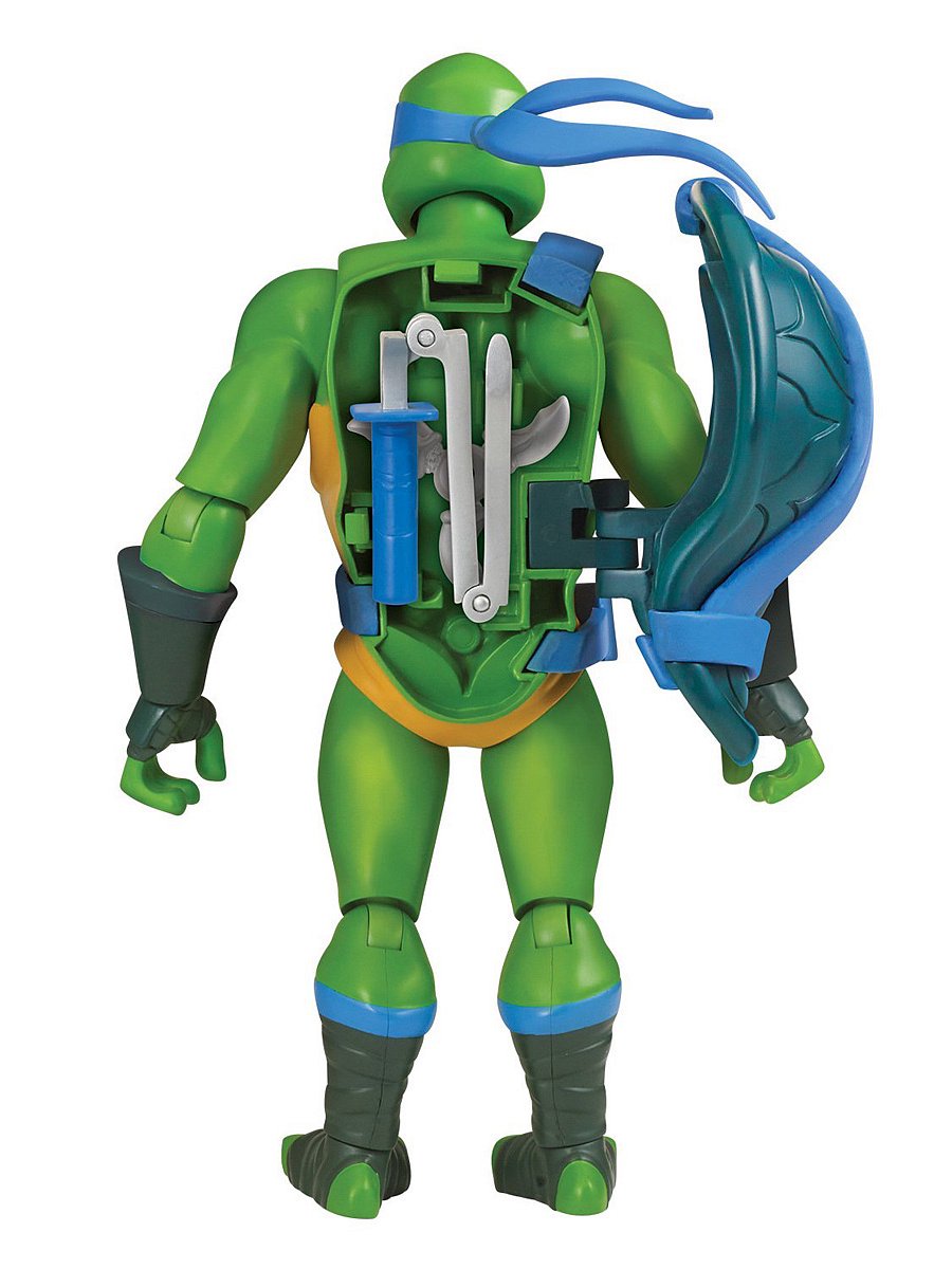 Фигурка TMNT Черепашки-ниндзя Лео с панцирем для оружия 27см 81455 купить,NaN