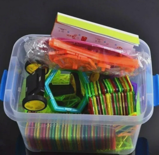 Магнитный конструктор Wooden Toys 72 детали