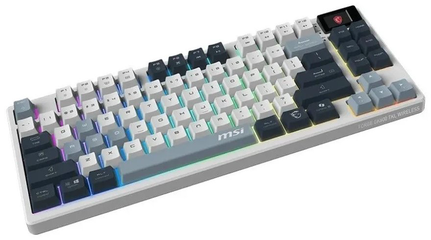 Клавиатура MSI FORGE GK600 TKL W SKY белый купить,NaN