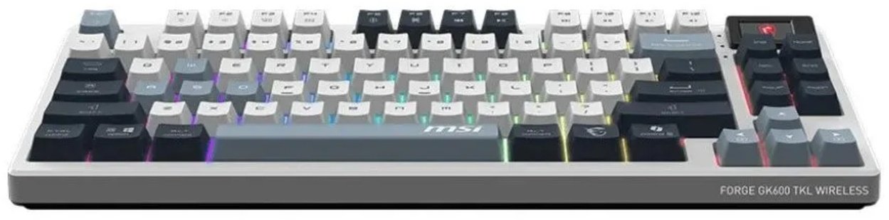 Клавиатура MSI FORGE GK600 TKL W SKY белый купить,NaN