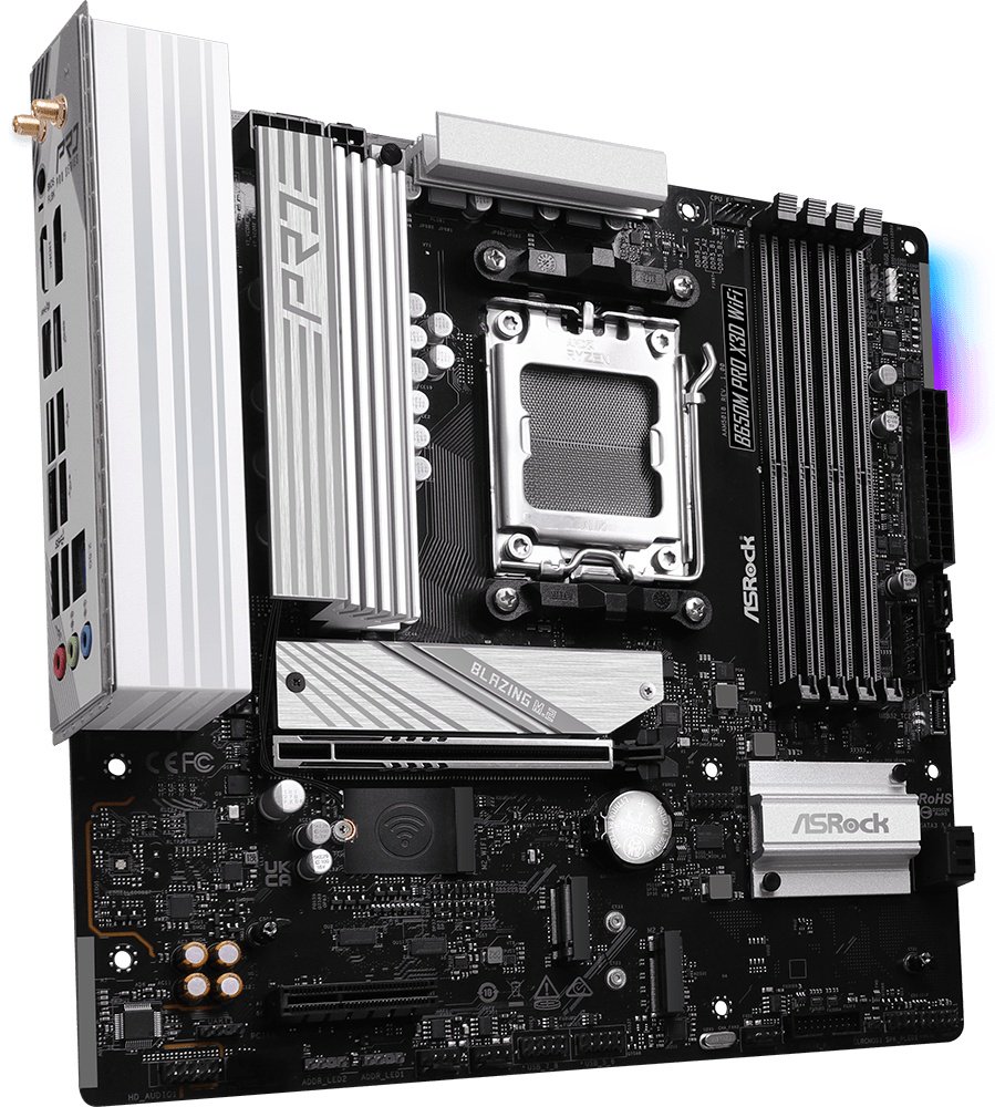 Материнская плата ASRock B650M PRO X3D WIFI
