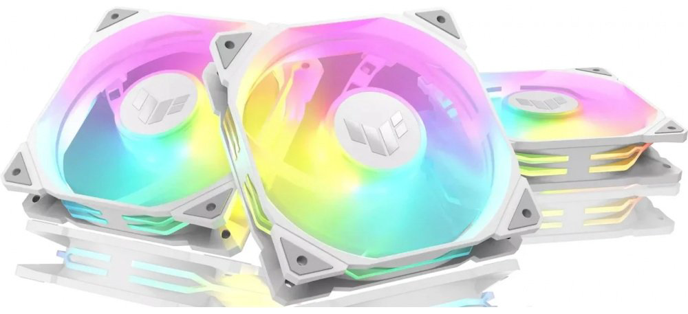 Вентилятор ASUS TUF GAMING TR120 FAN ARGB WHITE 3IN1 белый купить,44259