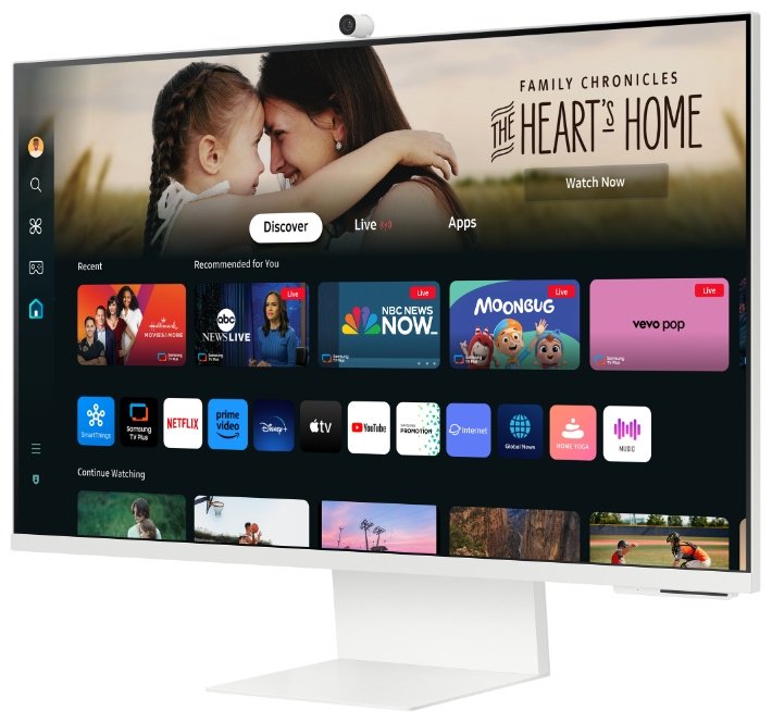 Монитор 32" Samsung LS32DM801UIXCI белый купить,NaN