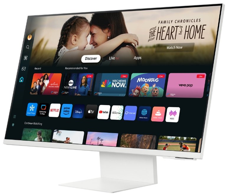 Монитор 32" Samsung LS32DM801UIXCI белый купить,NaN