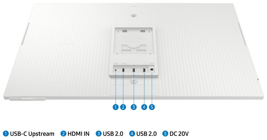 Монитор 32" Samsung LS32DM801UIXCI белый купить,NaN