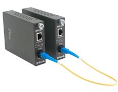 Медиаконвертер D-Link DMC-920R/B10A черный