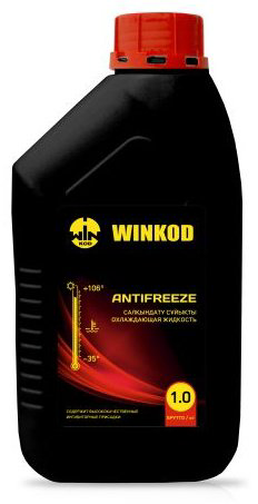Антифриз Winkod Red красный (розовый) G-11 1 л купить,NaN