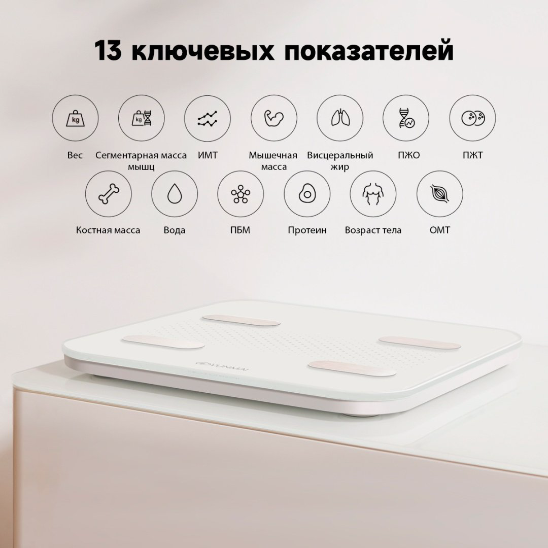 Напольные весы Yunmai электронные S M1805 до 150 кг купить,NaN