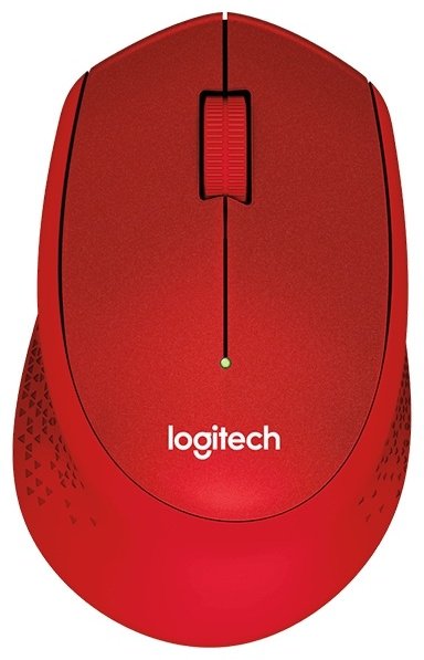 Мышь Logitech M330 Silent Plus красный