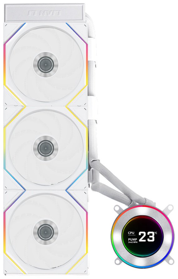 Кулер LIAN LI Hydroshift ll LCD-C 360TL White G89.GHS2LCD36TW.00 купить,NaN