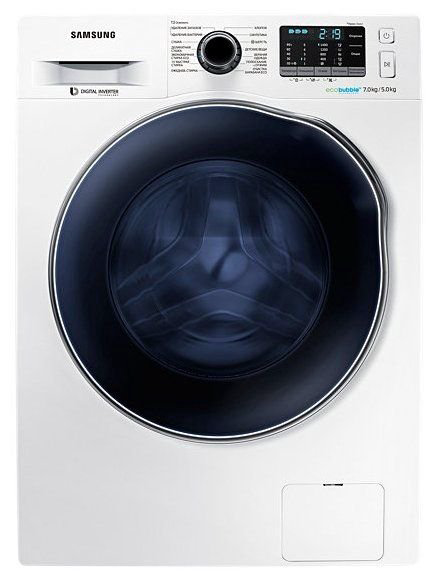 Стиральная машина Samsung WD70J5410AW белая купить,NaN
