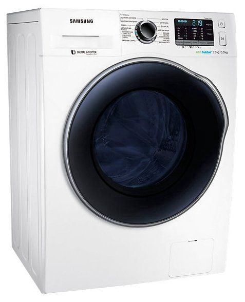 Стиральная машина Samsung WD70J5410AW белая купить,NaN