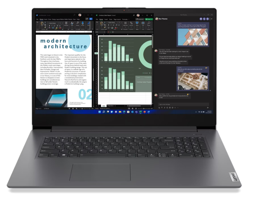 Ноутбук Lenovo V17 G4 IRU 83A2004FRU 17.3" Iron Grey купить,NaN