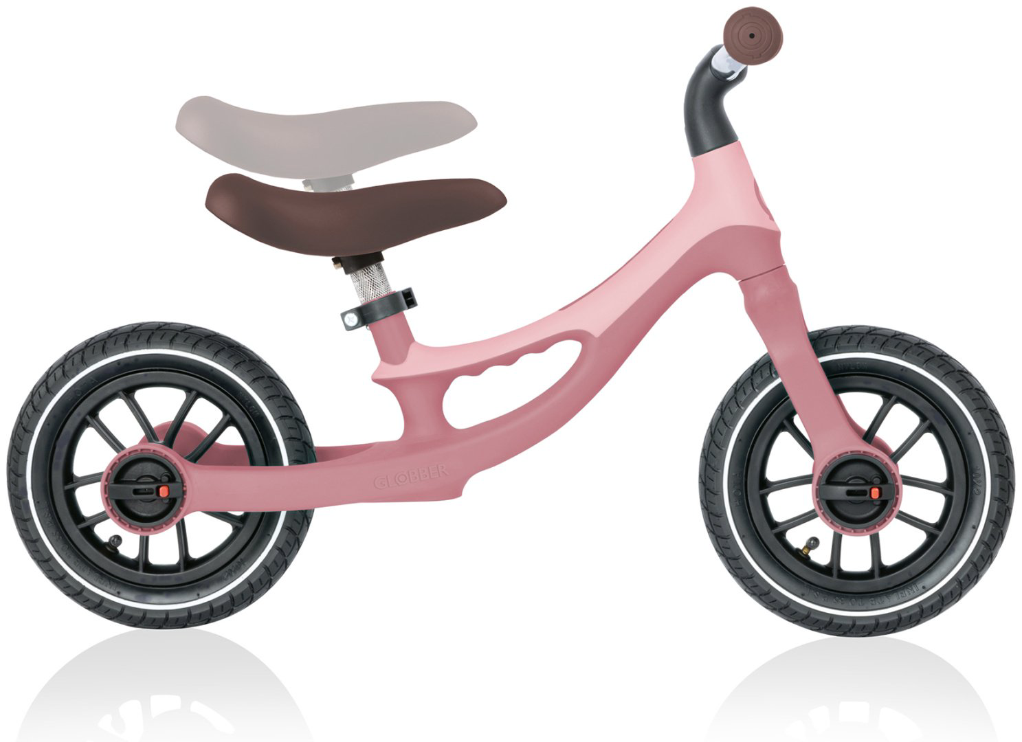 Globber Go Bike Elite Air/714-210/one size, pastel pink розовый купить,49900