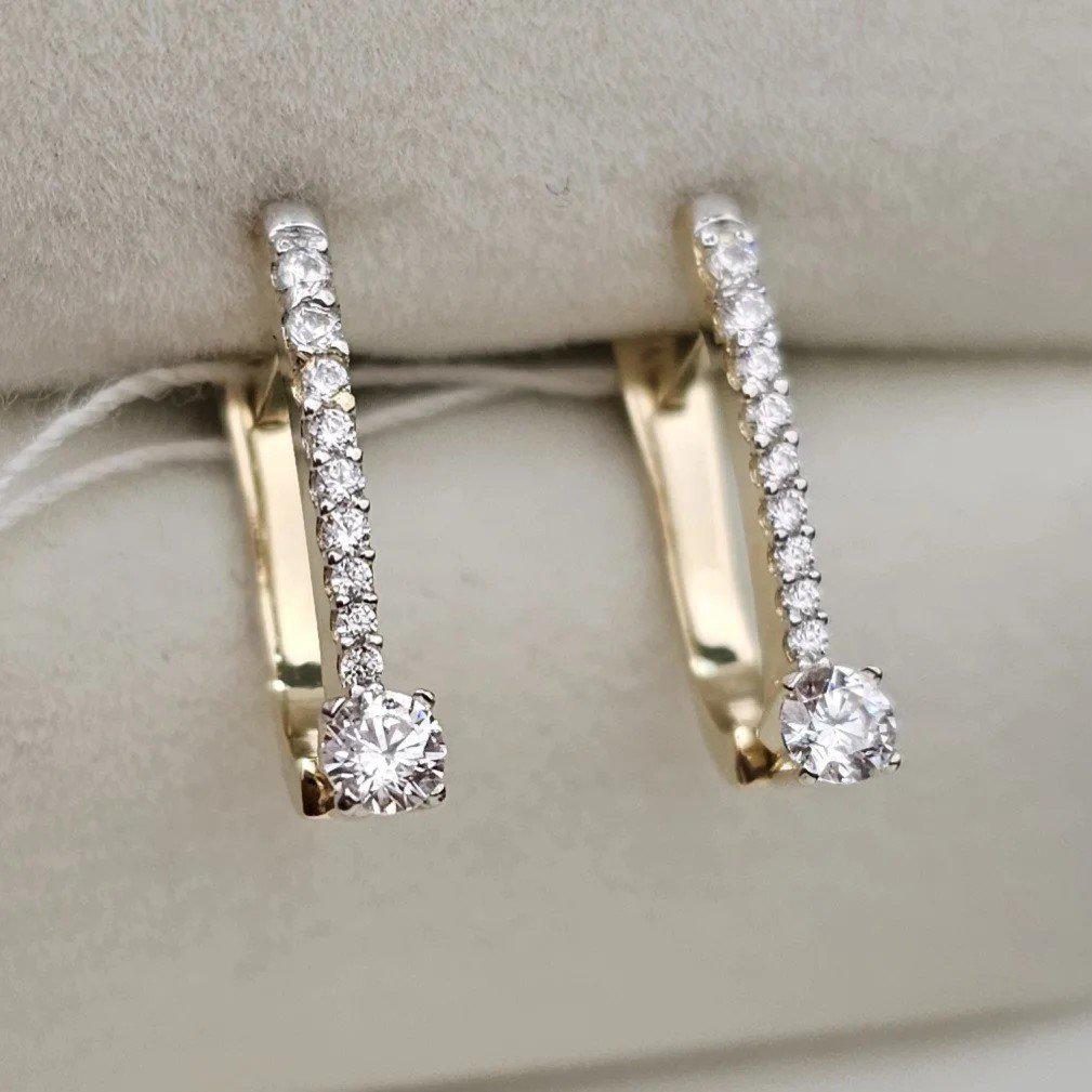 Серьги Deimantas 107800101 2,42гр. купить,NaN