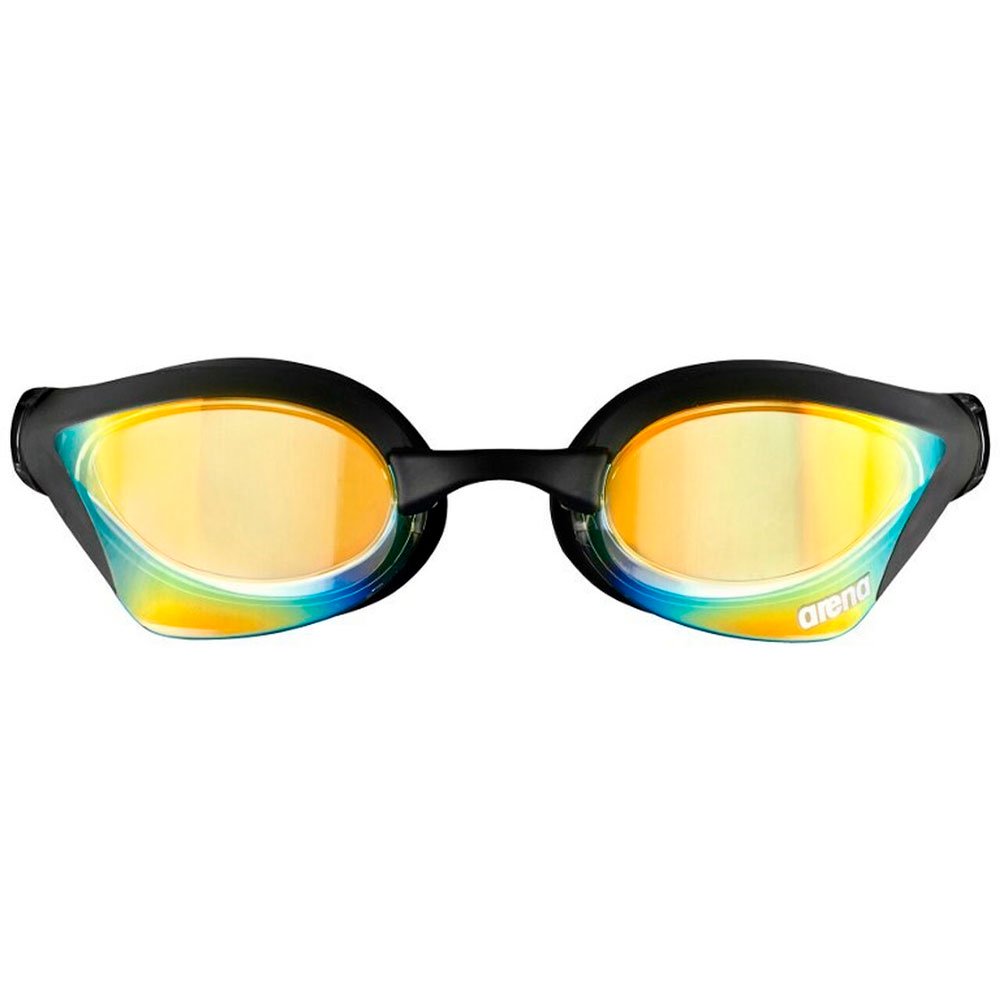 Очки для плавания Arena Cobra Core Mirror 1E492 черно-желтые