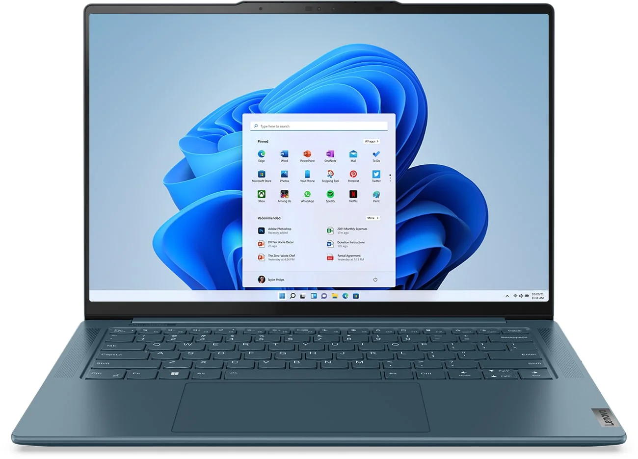 Ноутбук Lenovo Yoga Pro 7 14ARP8 83AU0065RK 14.5" Tidal Teal