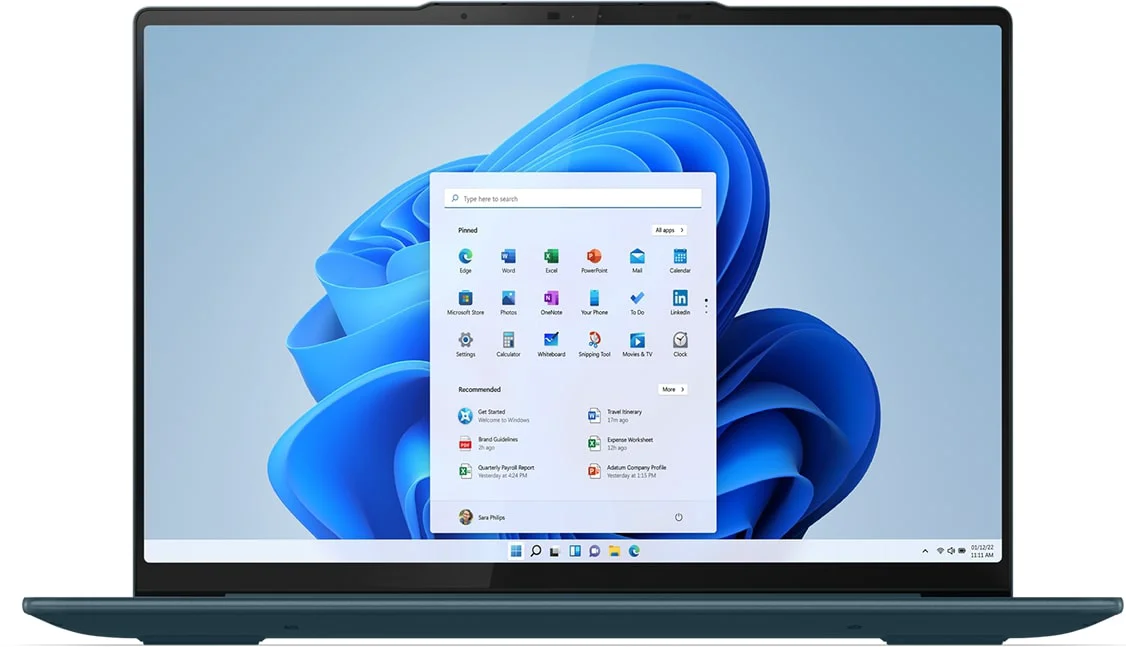 Ноутбук Lenovo Yoga Pro 7 14ARP8 83AU0065RK 14.5" Tidal Teal