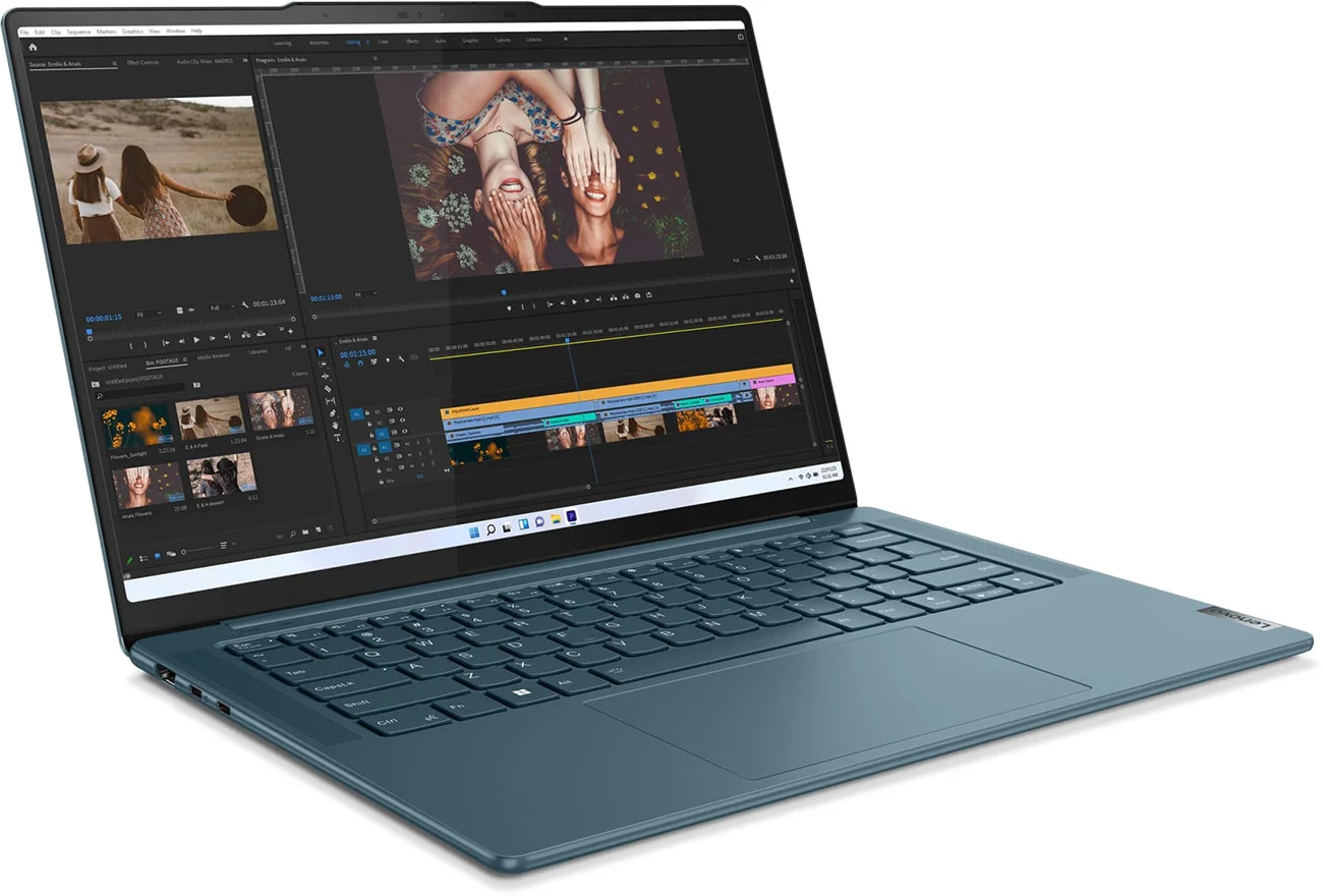 Ноутбук Lenovo Yoga Pro 7 14ARP8 83AU0065RK 14.5" Tidal Teal