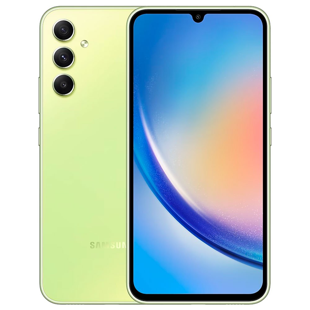 Смартфон Samsung Galaxy A34 5G 6/128Gb SM-A346ELGASKZ Lime купить,NaN