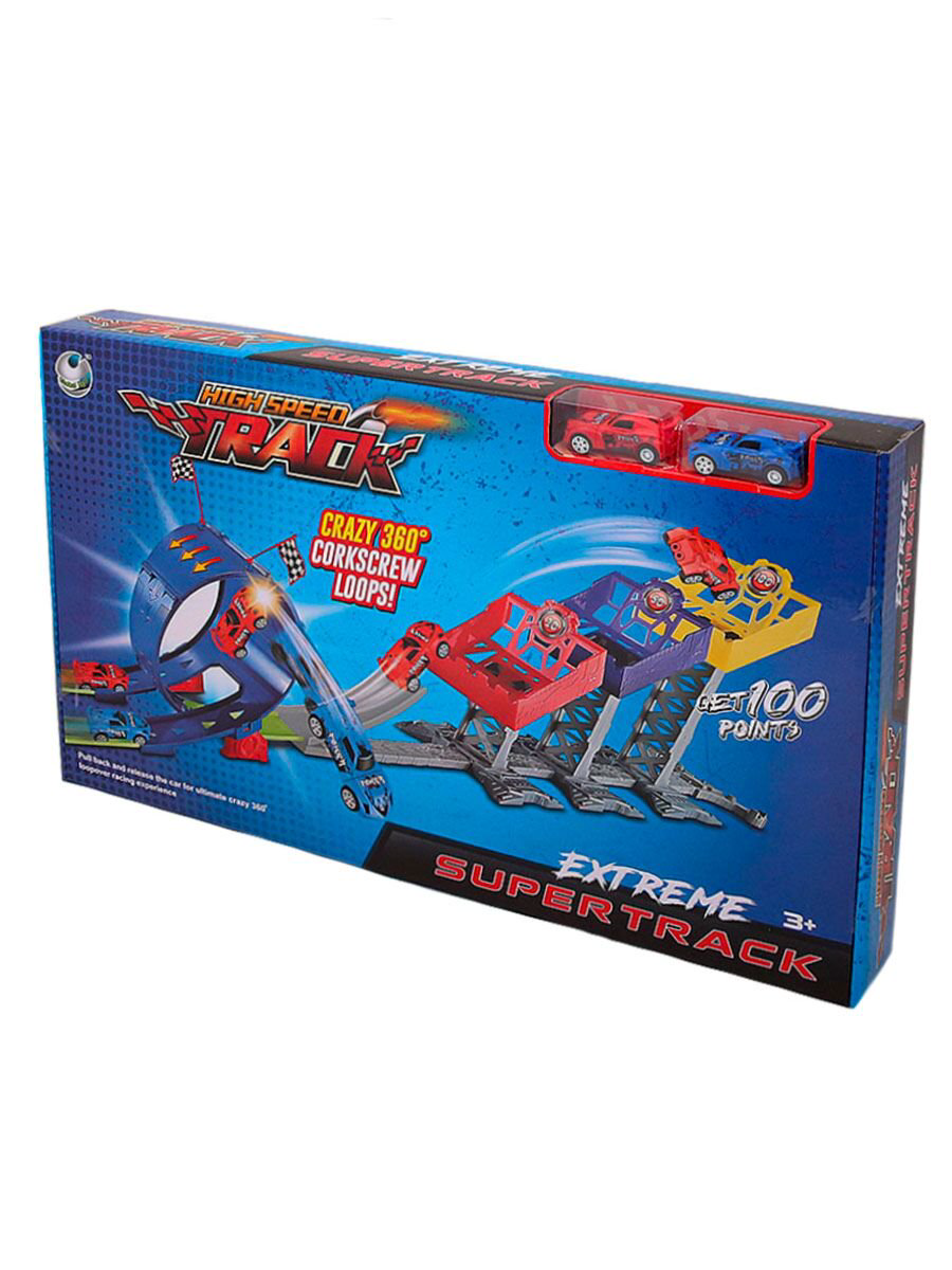 Автотрек Global Toys Трек-петля+2 машинки 011-22 купить,NaN