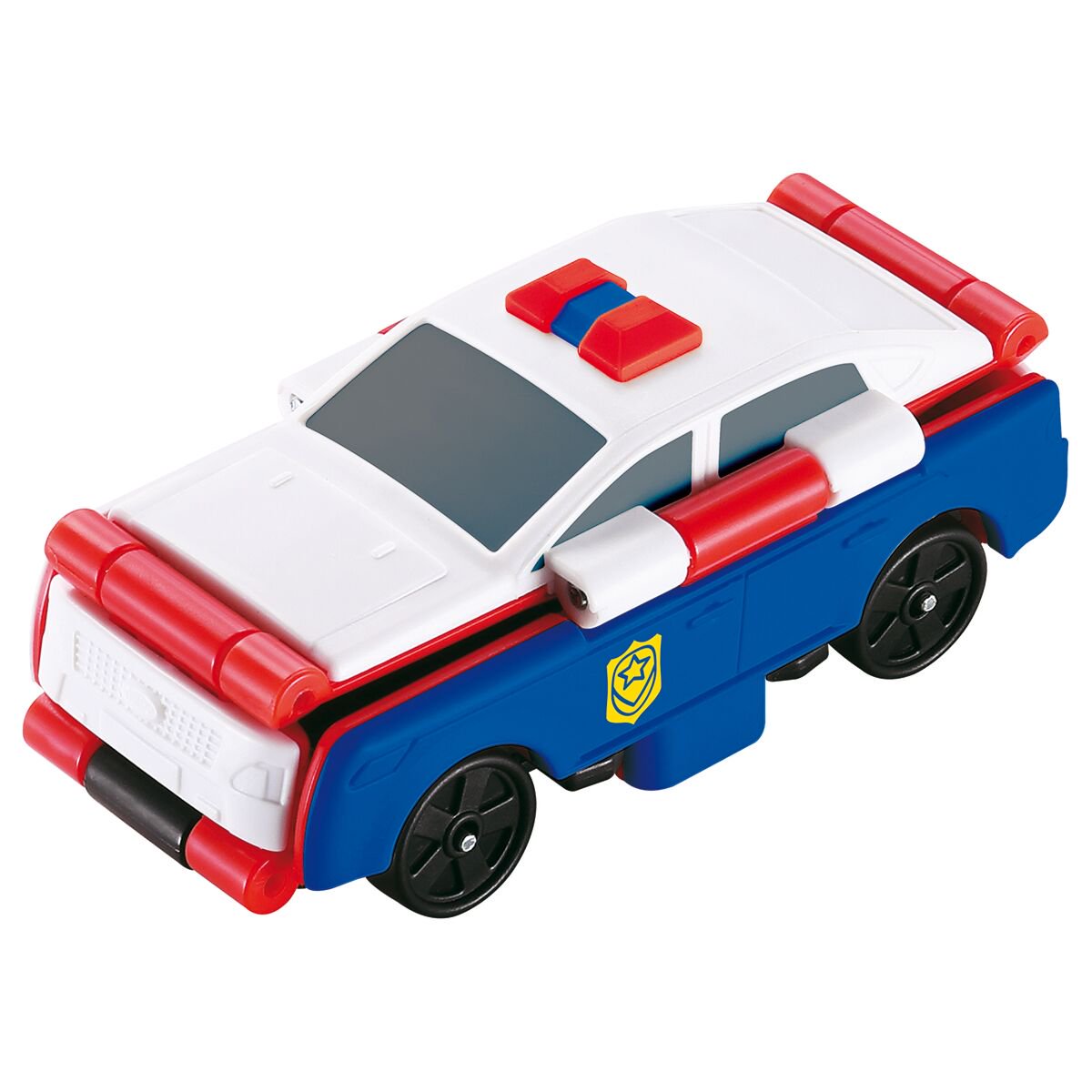 Машинка-трансформер Flip Cars Flip Vehicle   Полицейская Машина и Спорткар купить,NaN