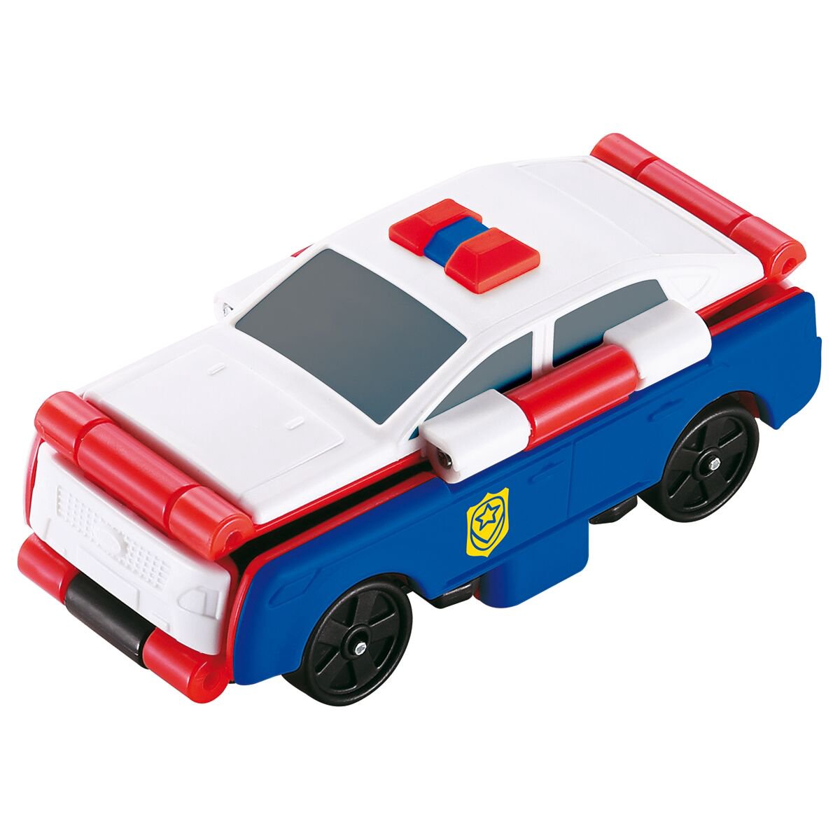 Машинка-трансформер Flip Cars Flip Vehicle   Полицейская Машина и Спорткар купить,NaN