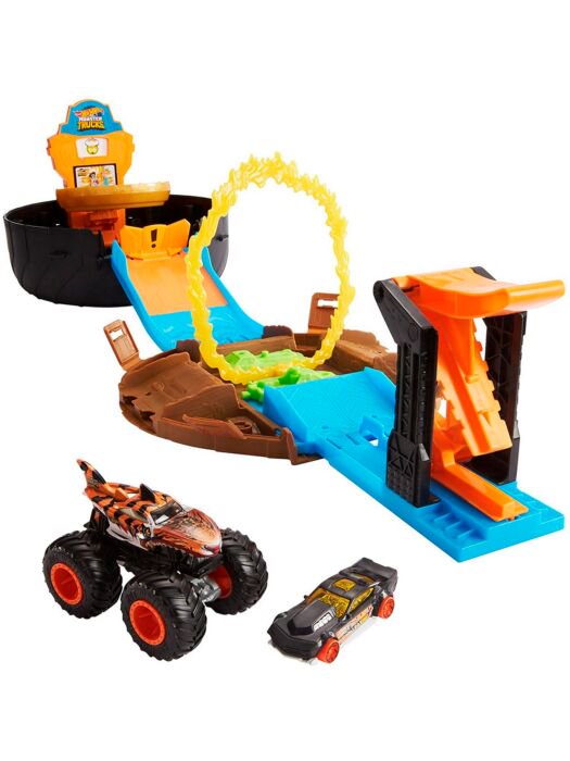 Игровой набор Hot Wheels Monster Trucks Трюковая арена купить,NaN