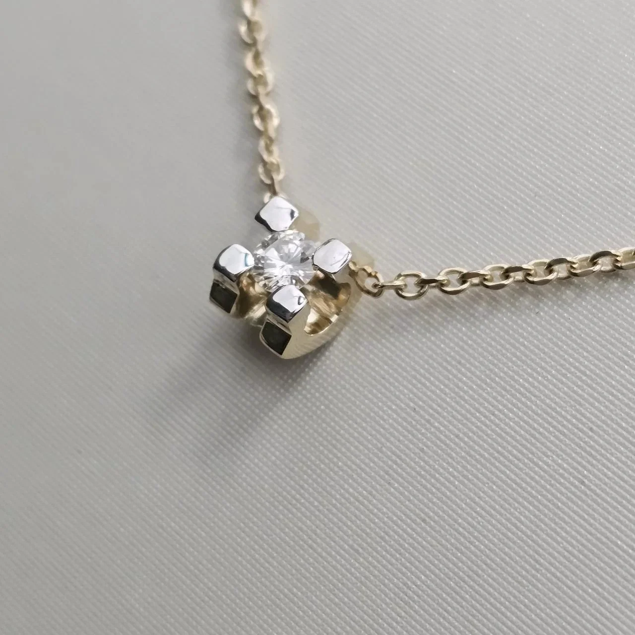 Колье Deimantas 115578691 45см 0,095ct. купить,NaN
