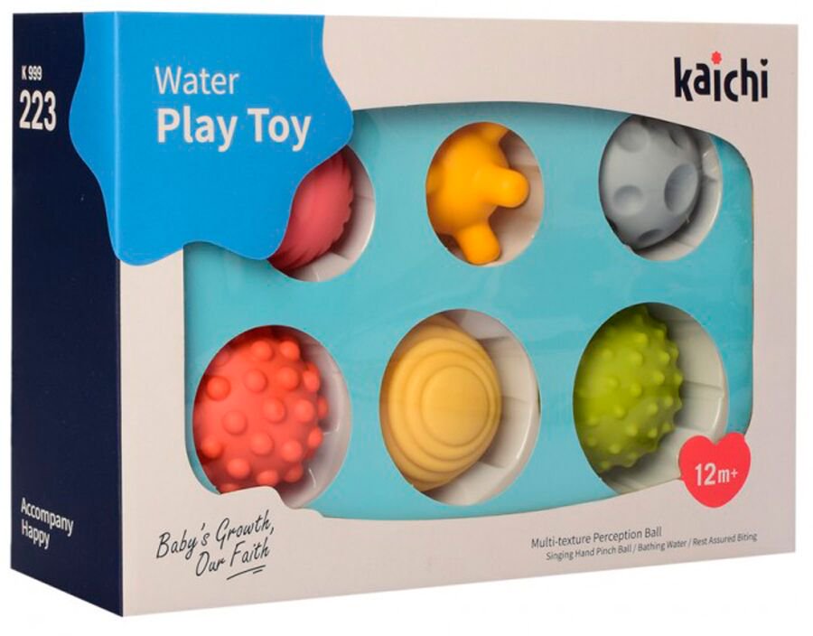 Игровой набор Kaichi Развивающие мячики  6 предметов купить,NaN