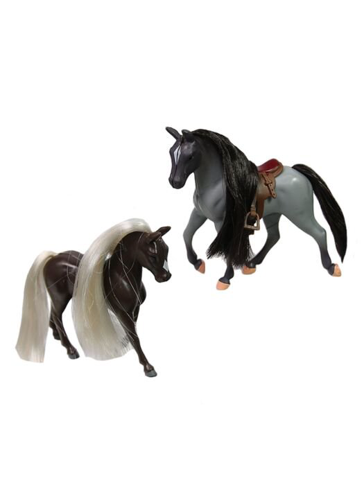 Игровой набор Lanard Royal Breeds Бурая и Мышастая 2 лошади  купить,NaN
